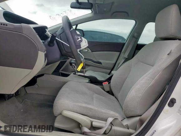 2012 Honda Civic LX z VIN 2HGFB2F50CH607469, wystawiony jako Copart lot #55878635 z przebiegiem 86 975 mil mil oraz Szkoda całkowita • Salvage title. Historia ofert i sprzedaży dostępna na DreamBid. Obrazek 7.
