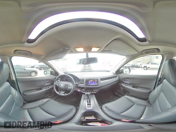 2018 Honda HR-V EX-L Navi with VIN 3CZRU5H75JM717805, listed as a Copart auction lot 86217844 with 95,702 mi miles and Salvage Title. Bid and sale history available at carsss.com. Image 14.