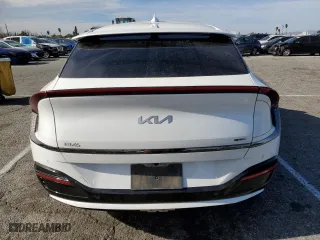 2022 Kia EV6 GT-Line with VIN KNDC4DLC8N5043445, listed as a Copart auction lot 41430605 with 39,300 mi miles and Salvage Title. Bid and sale history available at carsss.com. Image 6.