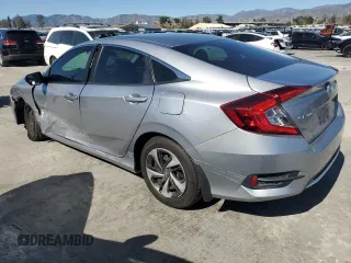 2020 Honda Civic Sedan LX with VIN 19XFC2F64LE205261, listed as a Copart auction lot 49528865 with 48,665 mi miles and Salvage Title. Bid and sale history available at carsss.com. Image 2.
