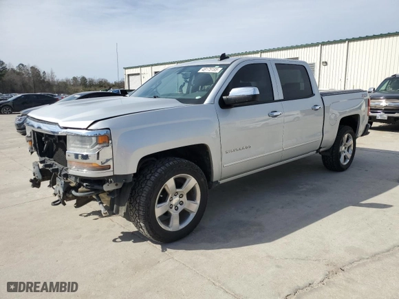 2016 Chevrolet Silverado 1500 LT with VIN 3GCUKREC2GG122691, listed as a Copart auction lot 48175185 with 211,214 mi miles and Salvage Title. Bid and sale history available at carsss.com. Image 1.