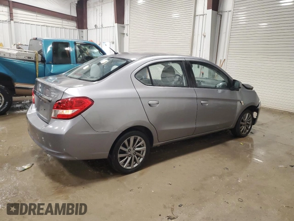 2018 Mitsubishi Mirage G4 ES with VIN ML32F3FJXJHF00233, listed as a Copart auction lot 43978295 with 128,847 mi miles and Non Repairable. Bid and sale history available at carsss.com. Image 3.