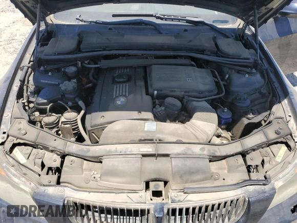 2007 BMW 3 Series 335i with VIN WBAVB73587PA86238, listed as a Copart auction lot 58517825 with Not provided miles and Salvage title. Bid and sale history available at DreamBid. Image 11.
