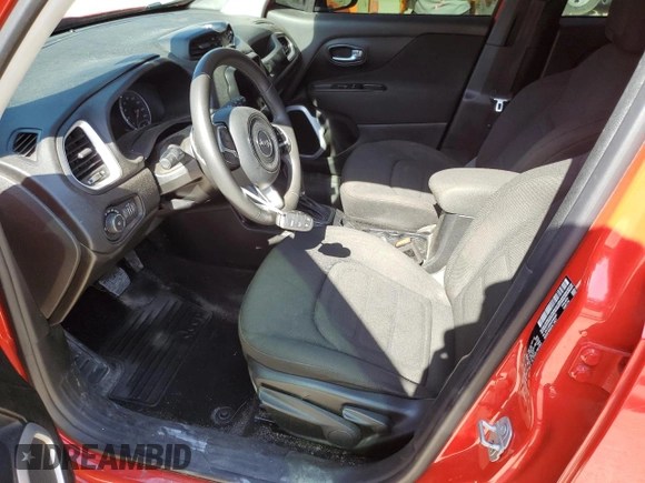 2018 Jeep Renegade Altitude with VIN ZACCJABB2JPG84687, listed as a Copart auction lot 53994155 with 150,680 mi miles and Salvage title. Bid and sale history available at DreamBid. Image 7.