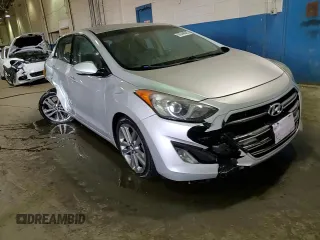 2016 Hyundai Elantra GT with VIN KMHD35LH2GU309734, listed as a Copart auction lot 50340645 with 0 mi miles and Salvage Title. Bid and sale history available at carsss.com. Image 13.