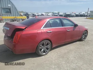 2014 Cadillac CTS Vsport RWD z VIN 1G6AU5S85E0160488, wystawiony jako Copart lot #53439575 z przebiegiem 146 309 mil mil oraz Szkoda całkowita • Salvage title. Historia ofert i sprzedaży dostępna na DreamBid. Obrazek 3.