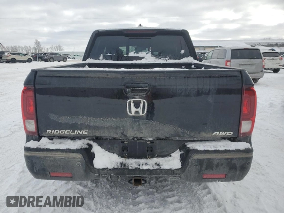 2020 Honda Ridgeline Black Edition with VIN 5FPYK3F82LB012580, listed as a Copart auction lot 45632295 with 118,523 mi miles and Clean title. Bid and sale history available at DreamBid. Image 6.