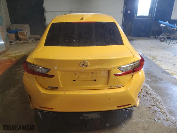 2018 Lexus RC with VIN JTHHZ5BCXJ5018263, listed as a Copart auction lot 87873085 with 44,806 mi miles and Salvage Title. Bid and sale history available at carsss.com. Image 6.