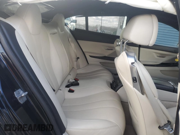 2015 BMW 6 Series 640i with VIN WBA6A0C58FD318669, listed as a Copart auction lot 50706415 with 79,538 mi miles and Clean Title. Bid and sale history available at DreamBid. Image 10.