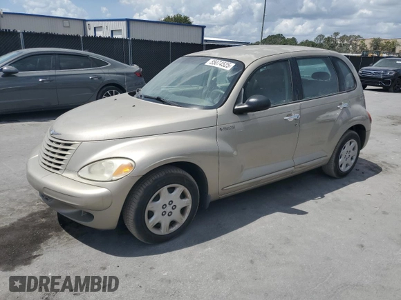 2004 Chrysler PT Cruiser with VIN 3C4FY48B24T249554, listed as a Copart auction lot 55074525 with 101,473 mi miles and Salvage Title. Bid and sale history available at DreamBid. Image 1.