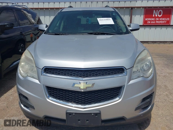 2013 Chevrolet Equinox LT with VIN 2GNALDEK9D6418316, listed as a IAAI auction lot 42122861 with 134,206 mi miles. Bid and sale history available at carsss.com. Image 6.