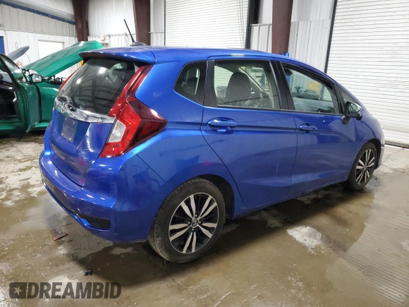 2018 Honda Fit EX with VIN 3HGGK5H81JM728877, listed as a Copart auction lot 57211285 with 53,905 mi miles and Salvage title. Bid and sale history available at DreamBid. Image 3.