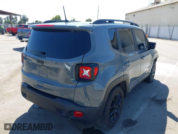 2020 Jeep Renegade Latitude with VIN ZACNJABB8LPL31928, listed as a IAAI auction lot 42478300 with 56,835 mi miles and . Bid and sale history available at DreamBid. Image 4.