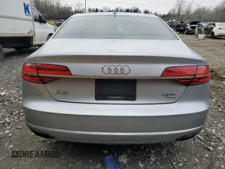 2015 Audi A8 4.0T with VIN WAUJ2AFD0FN006646, listed as a Copart auction lot 86164984 with 143,101 mi miles and Salvage title. Bid and sale history available at DreamBid. Image 6.