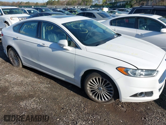 2013 Ford Fusion Titanium with VIN 3FA6P0K90DR248360, listed as a IAAI auction lot 42141987 with 999,999 mi miles. Bid and sale history available at carsss.com. Image 1.