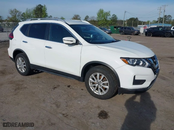2017 Nissan Rogue SV with VIN KNMAT2MV2HP571019, listed as a IAAI auction lot 42074667 with 164,965 mi miles. Bid and sale history available at carsss.com. Image 1.