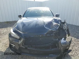 2021 Infiniti Q50 Red Sport 400 with VIN JN1FV7DP4MM850274, listed as a Copart auction lot 79817564 with Not Provided miles and Clean Title. Bid and sale history available at DreamBid. Image 5.