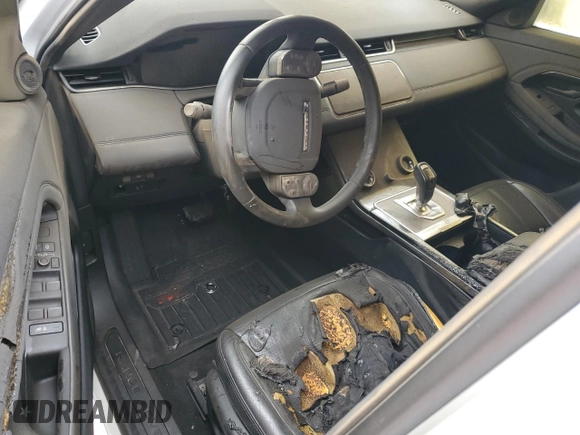 2020 Land Rover Range Rover Evoque SE with VIN SALZP2FXXLH080473, listed as a Copart auction lot 46054325 with 0 mi miles and Salvage Title. Bid and sale history available at carsss.com. Image 8.