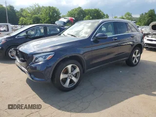 2019 Mercedes-Benz GLC 300 with VIN WDC0G4KB7KV175685, listed as a Copart auction lot 61834065 with 80,090 mi miles and Salvage title. Bid and sale history available at DreamBid. Image 1.