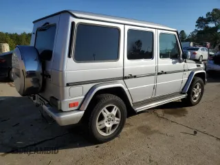 2003 Mercedes-Benz G-Class with VIN WDCYR49E63X142390, listed as a Copart auction lot 43551485 with 164,139 mi miles and Salvage Title. Bid and sale history available at carsss.com. Image 3.