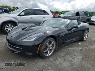 2014 Chevrolet Corvette 3LT with VIN 1G1YF3D70E5114299, listed as a Copart auction lot 54073514 with 80,919 mi miles and Salvage Title. Bid and sale history available at carsss.com. Image 1.