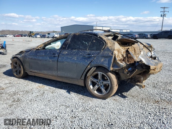 2015 BMW 3 Series 328i with VIN WBA3C1C52FP851862, listed as a Copart auction lot 46036745 with Not Provided miles and Salvage Title. Bid and sale history available at carsss.com. Image 2.