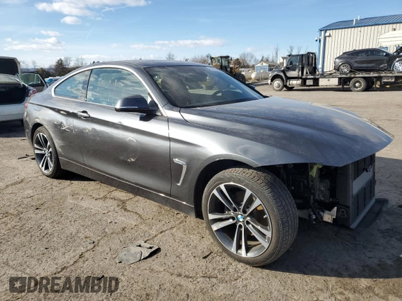 2020 BMW 4 Series 430i xDrive with VIN WBA4W5C02LFJ72876, listed as a Copart auction lot 89111165 with 9,634 mi miles and Salvage title. Bid and sale history available at DreamBid. Image 4.