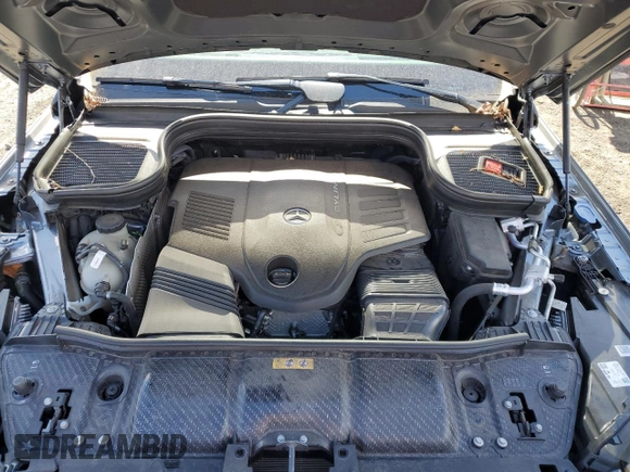 2021 Mercedes-Benz GLS 450 with VIN 4JGFF5KE1MA433451, listed as a Copart auction lot 47578184 with 30,296 mi miles and Salvage Title. Bid and sale history available at DreamBid. Image 12.