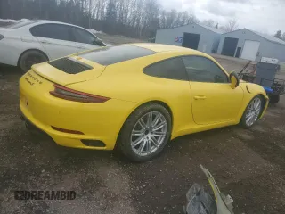 2018 Porsche 911 Carrera S with VIN WP0AB2A99JS123261, listed as a Copart auction lot 51042945 with 19,741 mi miles and Salvage Title. Bid and sale history available at carsss.com. Image 3.