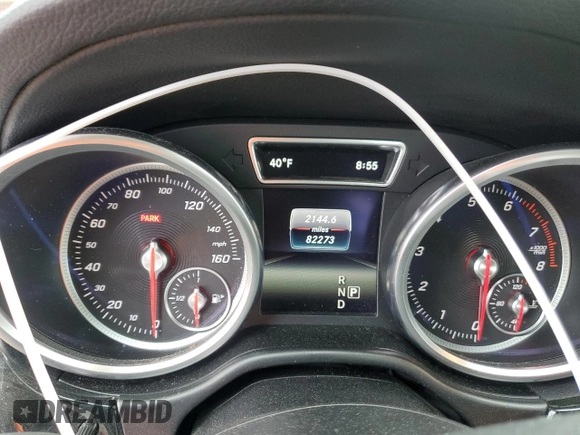 2017 Mercedes-Benz GLS 550 with VIN 4JGDF7DE6HA783390, listed as a Copart auction lot 50081065 with 82,273 mi miles and Salvage title. Bid and sale history available at DreamBid. Image 9.