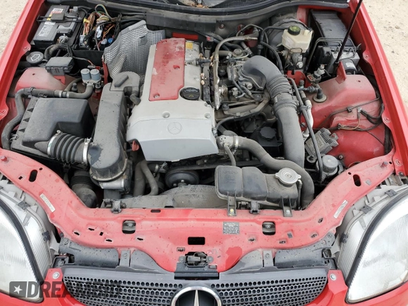 2002 Mercedes-Benz SLK-Class 2.3L Kompressor with VIN WDBKK49F22F240019, listed as a Copart auction lot 88418885 with 55,974 mi miles and Clean Title. Bid and sale history available at carsss.com. Image 11.