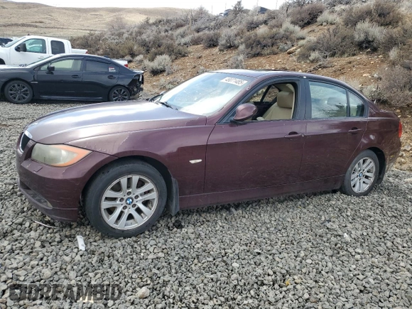 2007 BMW 3 Series 328xi with VIN WBAVC93517K031584, listed as a Copart auction lot 49071485 with 0 mi miles and Clean Title. Bid and sale history available at carsss.com. Image 1.