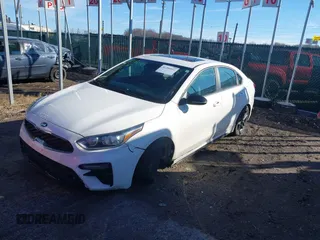 2020 Kia Forte GT-Line with VIN 3KPF34AD0LE152043, listed as a IAAI auction lot 41206092 with 41,502 mi miles. Bid and sale history available at carsss.com. Image 17.