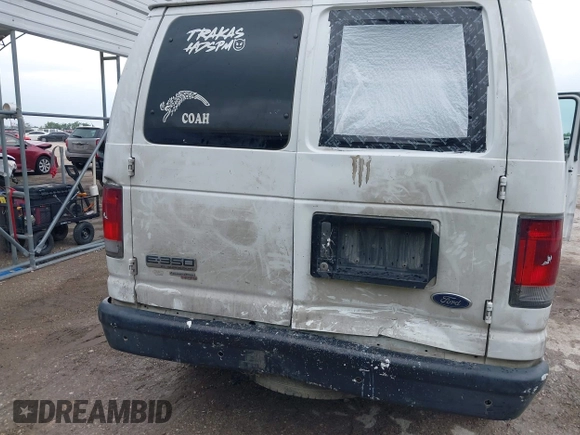 2008 Ford Econoline Passenger XL with VIN 1FBNE31L98DB23757, listed as a IAAI auction lot 42110564 with 298,123 mi miles and . Bid and sale history available at DreamBid. Image 6.