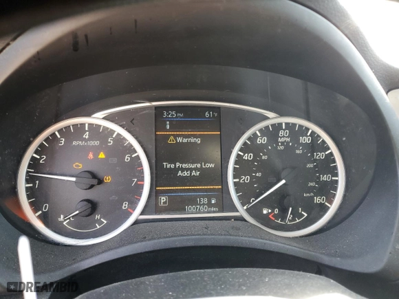 2019 Nissan Sentra SV with VIN 3N1AB7AP1KL628547, listed as a Copart auction lot 49059075 with 100,760 mi miles and Non Repairable. Bid and sale history available at carsss.com. Image 9.