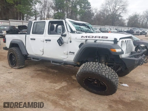 2020 Jeep Gladiator Sport S с VIN 1C6JJTAG1LL204637, выставлен на аукционе IAAI как лот 41743343 с пробегом 94 305 миль миль и . История ставок и продаж доступна на DreamBid. Изображение 1.