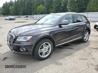2014 Audi Q5 Premium Plus with VIN WA1LFAFP3EA024245, listed as a Copart auction lot 61253935 with 69,115 mi miles and Salvage title. Bid and sale history available at DreamBid. Image 1.