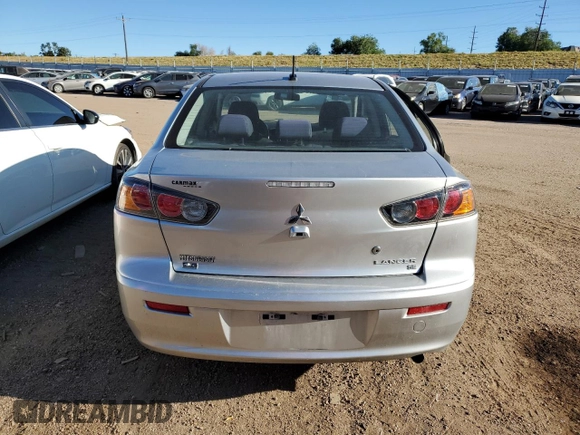 2016 Mitsubishi Lancer SE with VIN JA32V2FW5GU010543, listed as a Copart auction lot 66515233 with 96,822 mi miles. Bid and sale history available at carsss.com. Image 6.