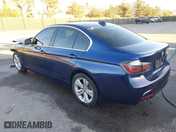 2016 BMW 3 Series 328i with VIN WBA8E9C58GK647631, listed as a IAAI auction lot 41670727 with 100,060 mi miles and . Bid and sale history available at DreamBid. Image 3.