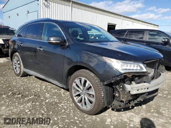 2014 Acura MDX Technology z VIN 5FRYD4H47EB008335, wystawiony jako Copart lot #45046295 z przebiegiem 130 684 mil mil oraz Szkoda całkowita • Salvage title. Historia ofert i sprzedaży dostępna na DreamBid. Obrazek 4.