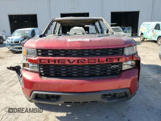 2022 Chevrolet Silverado 1500 Custom with VIN 1GCPWBEK4NZ236768, listed as a Copart auction lot 53791165 with Not Provided miles and Non Repairable. Bid and sale history available at DreamBid. Image 5.