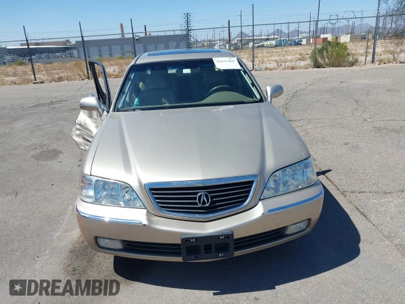 2000 Acura RL with VIN JH4KA9656YC001269, listed as a IAAI auction lot 41831469 with 158,504 mi miles. Bid and sale history available at carsss.com. Image 13.