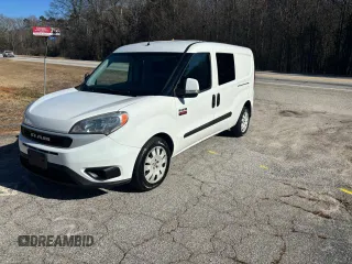 2019 Ram ProMaster City Cargo Tradesman SLT with VIN ZFBHRFBB3K6M33910, listed as a Copart auction lot 54969105 with 106,527 mi miles and Clean Title. Bid and sale history available at carsss.com. Image 2.