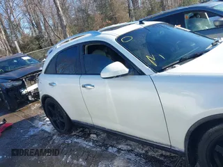 2006 Infiniti FX with VIN JNRAS08W76X209095, listed as a IAAI auction lot 41279499 with 189,645 mi miles and . Bid and sale history available at DreamBid. Image 13.