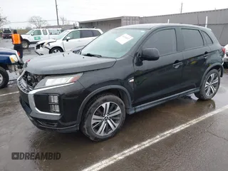 2020 Mitsubishi Outlander Sport ES 2.0 with VIN JA4AR3AU8LU026205, listed as a IAAI auction lot 41414657 with 126,942 mi miles. Bid and sale history available at carsss.com. Image 18.