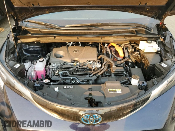 2024 Toyota Sienna LE with VIN 5TDCSKFC8RS146435, listed as a Copart auction lot 88138465 with 2,594 mi miles and Salvage Title. Bid and sale history available at carsss.com. Image 12.
