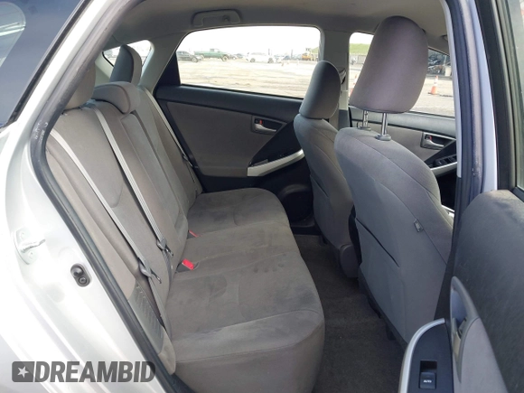 2015 Toyota Prius Four with VIN JTDKN3DUXF0482915, listed as a IAAI auction lot 41827372 with 125,830 mi miles. Bid and sale history available at carsss.com. Image 8.