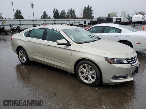 2014 Chevrolet Impala LT with VIN 2G1125S39E9239748, listed as a Copart auction lot 49999025 with 150,233 mi miles and Salvage Title. Bid and sale history available at DreamBid. Image 4.