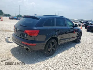 2015 Audi Q7 S line Prestige with VIN WA1DGAFE1FD032439, listed as a Copart auction lot 59705535 with 78,438 mi miles and Salvage title. Bid and sale history available at DreamBid. Image 3.