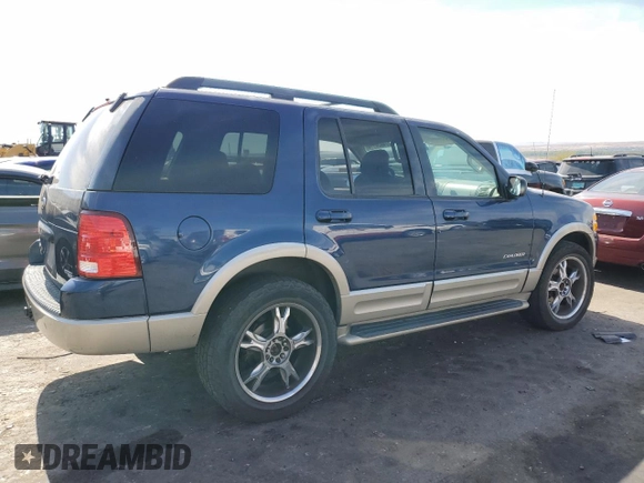 2005 Ford Explorer Eddie Bauer z VIN 1FMDU64K25UA13896, wystawiony jako Copart lot #74834114 z przebiegiem Nie podano mil oraz Czysty tytuł • Clean title. Historia ofert i sprzedaży dostępna na DreamBid. Obrazek 3.